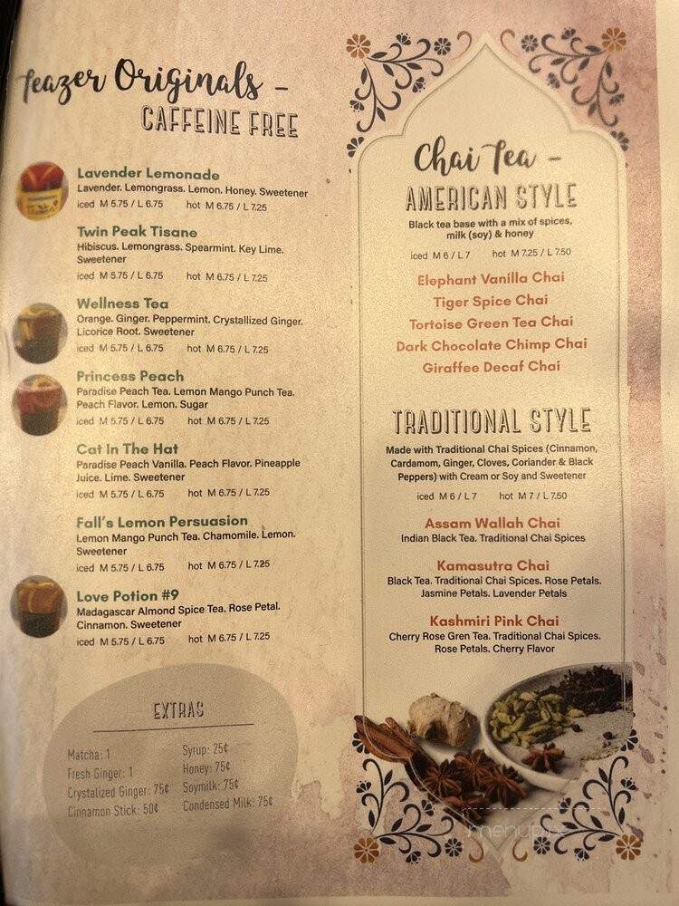 Teazer World Tea Market - San Luis Obispo, CA menu_pic