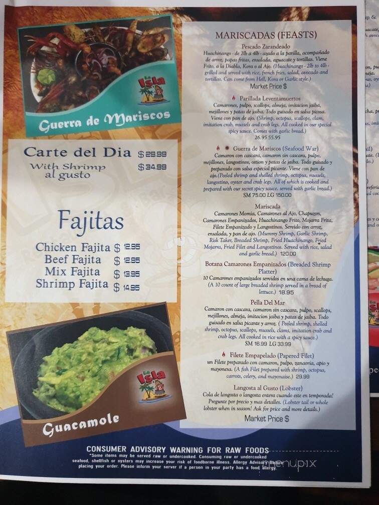 La Isla - South Sioux City, NE menu_pic