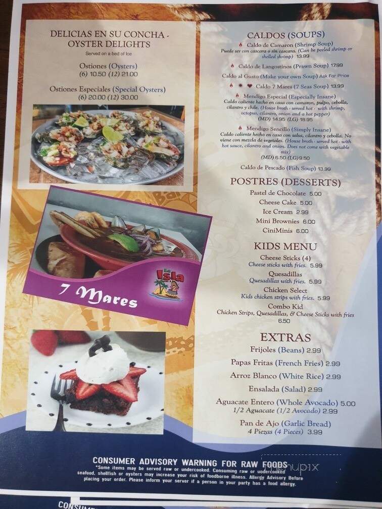 La Isla - South Sioux City, NE menu_pic