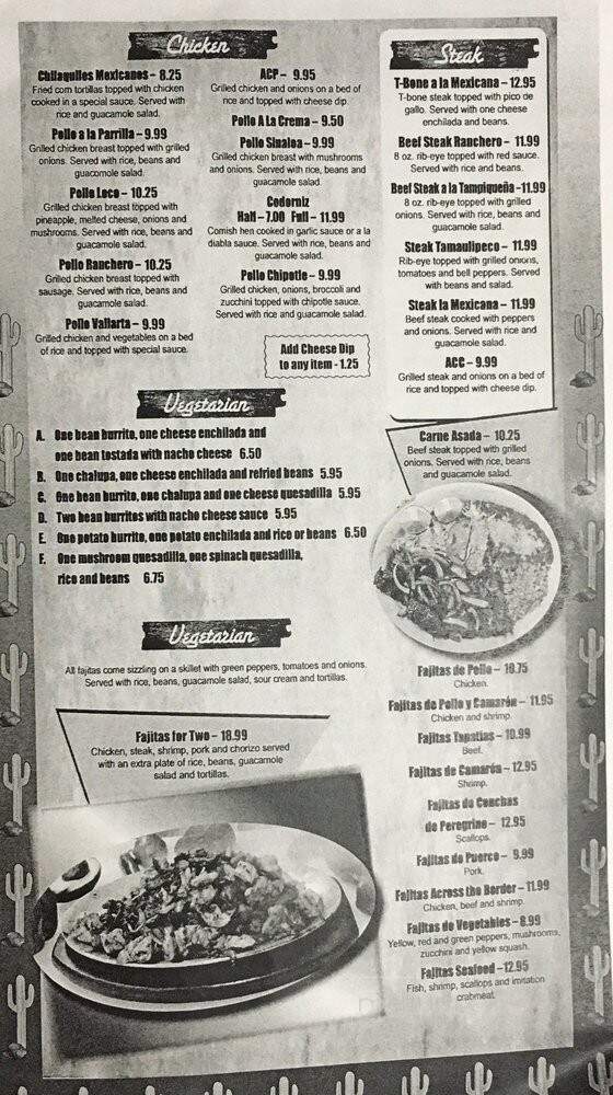 La Pelusa Mexican Restaurant - Statesville, NC menu_pic