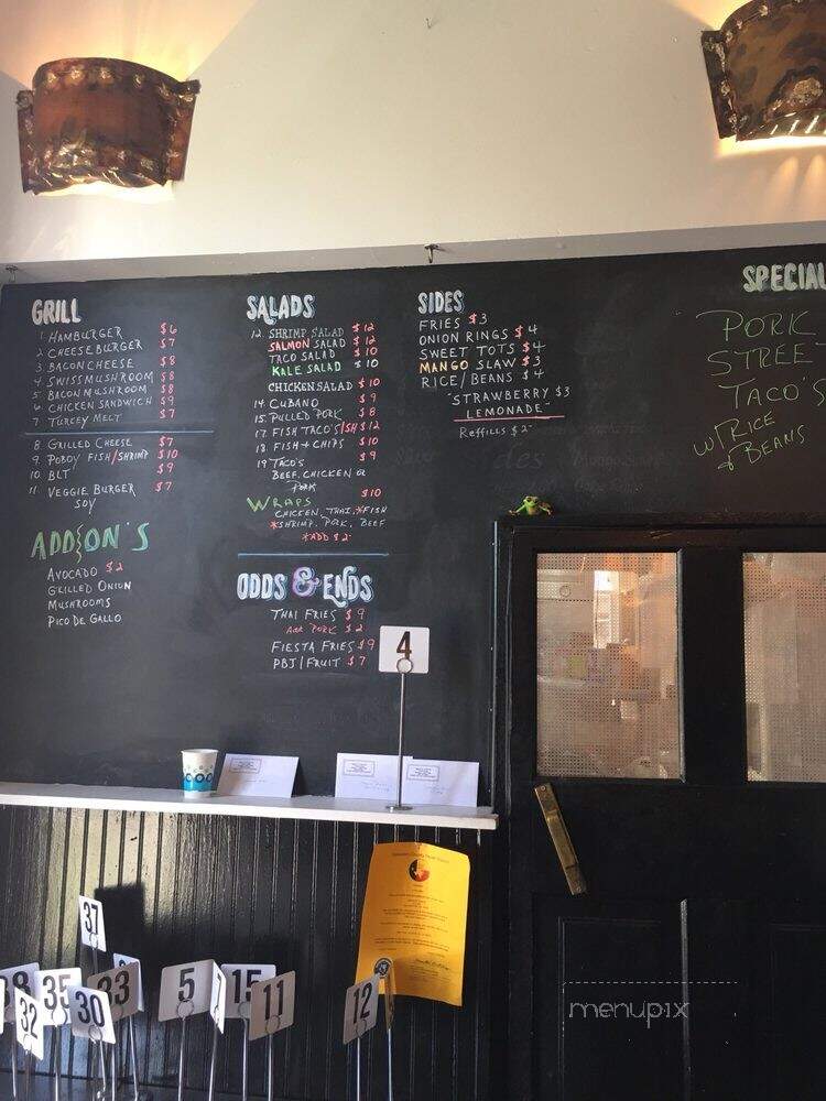 Smooth Tony's - Galveston, TX menu_pic