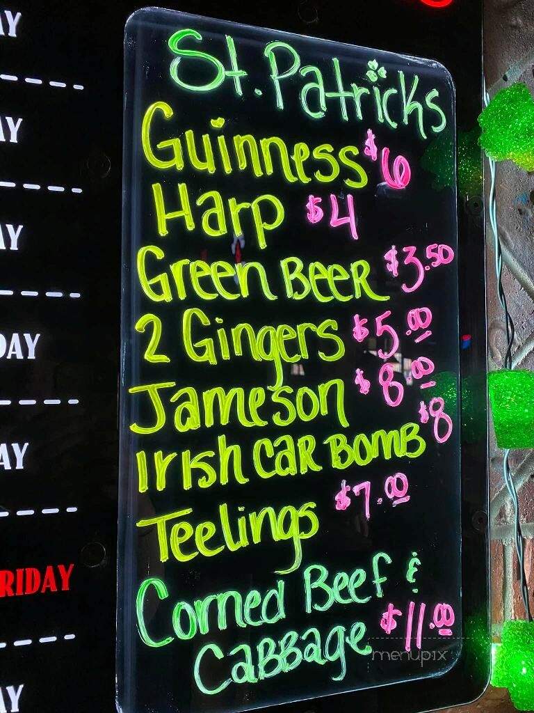 Louie's Pub & Grill - Albuquerque, NM menu_pic