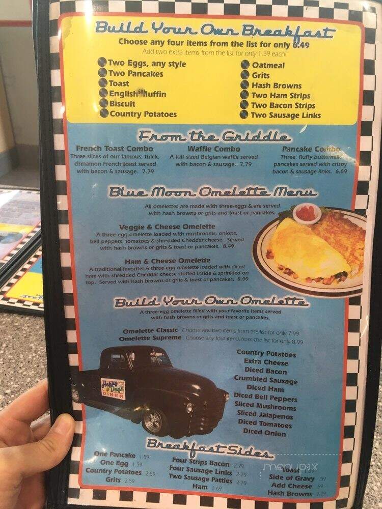 Happy Days Diner - Pauls Valley, OK menu_pic