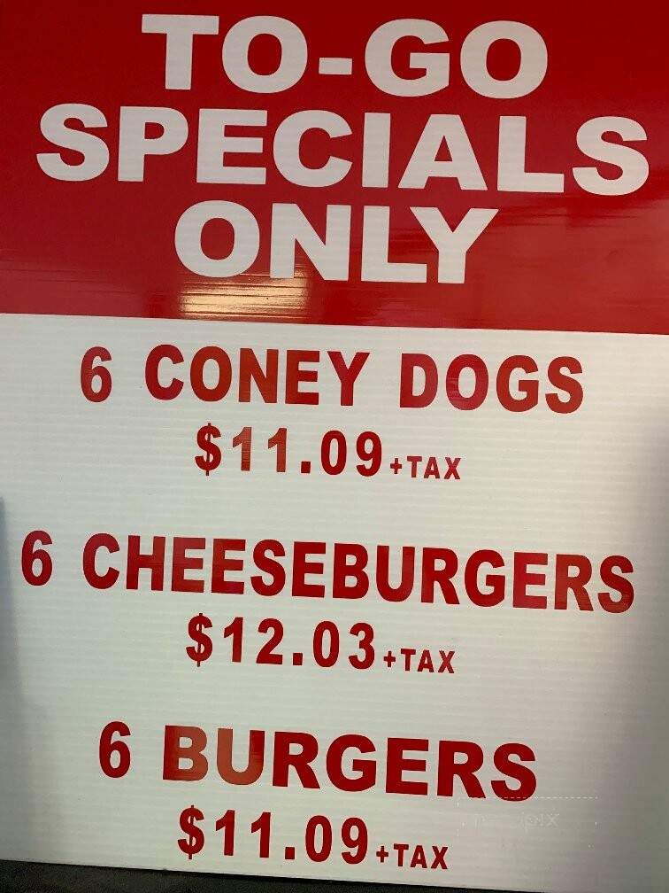 Wimpy's Place - Lexington, MI menu_pic