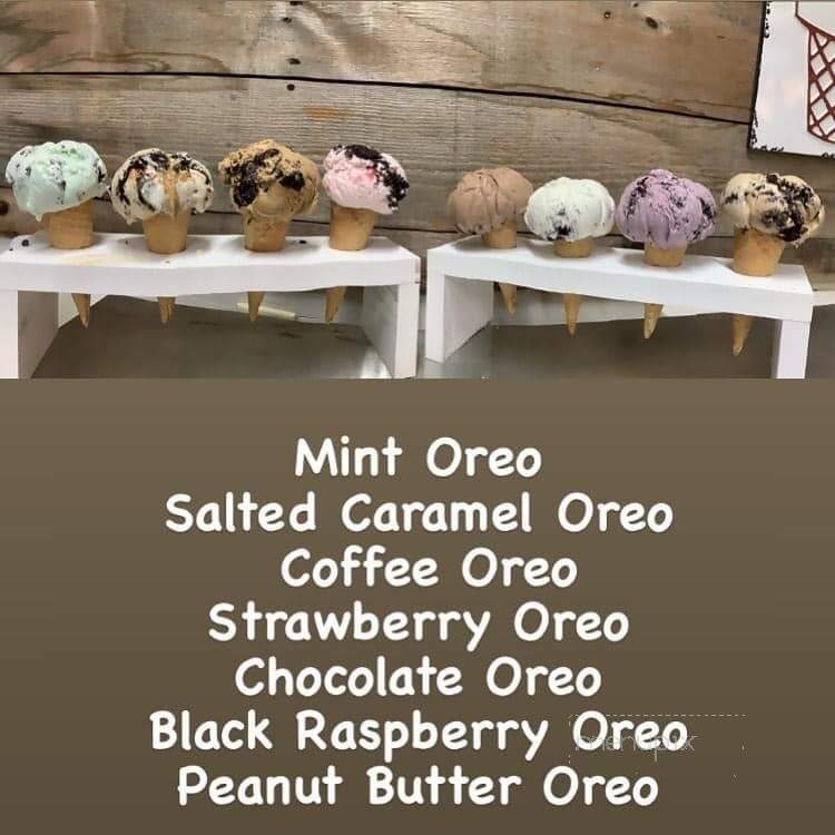 Farfar's Danish Ice Cream Shop - Duxbury, MA menu_pic