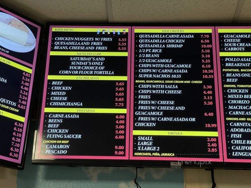 Adolfo Mexican Food - Pueblo, CO menu_pic