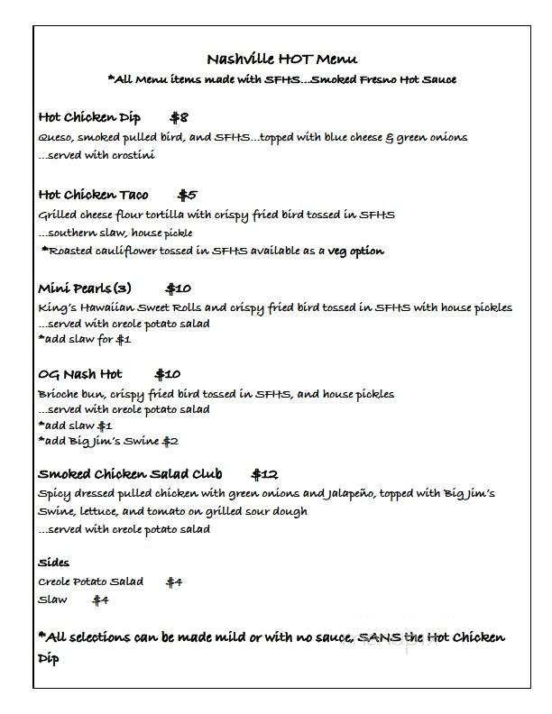 Stumptown Ales - Davis, WV menu_pic