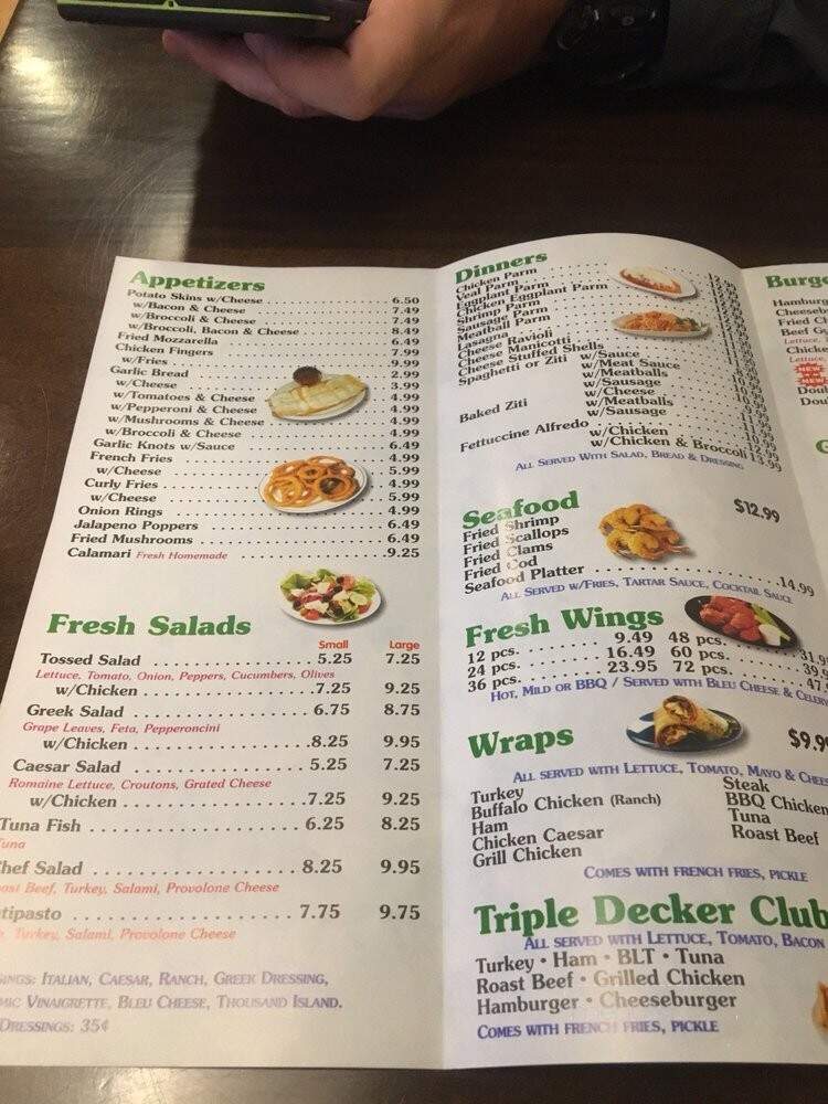 Vivaldi's Pizzeria - Great Barrington, MA menu_pic