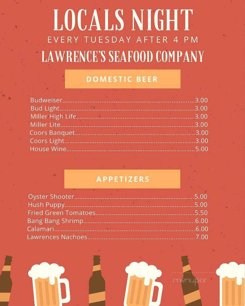 Lawrence's Seafood Company - Isle of Palms, SC