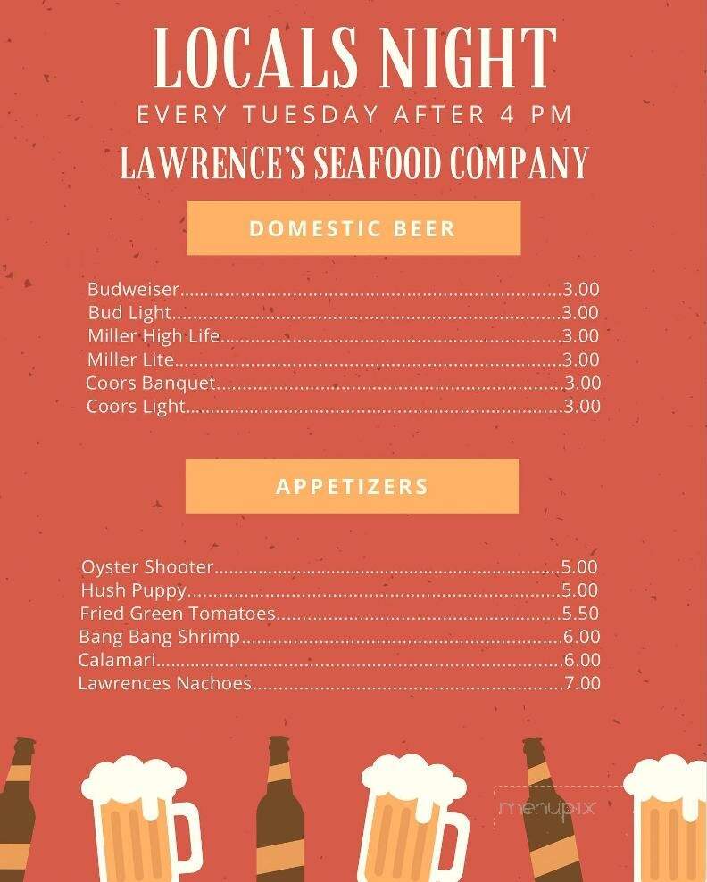 Lawrence's Seafood Company - Isle of Palms, SC