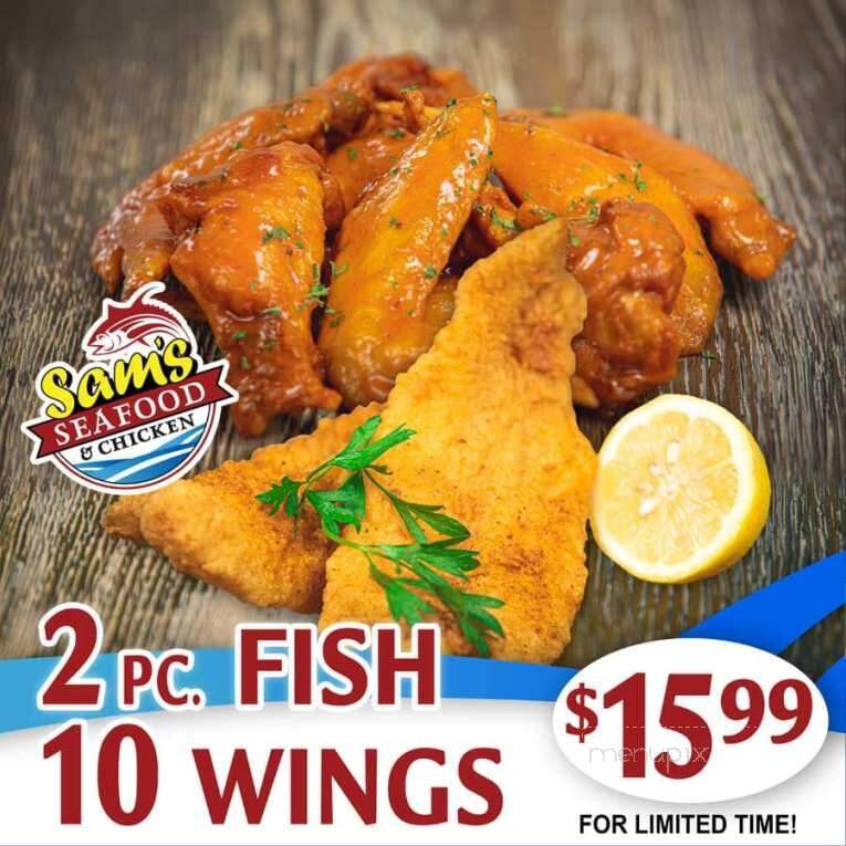 Sam's Seafood & Grill - Leesburg, FL menu_pic