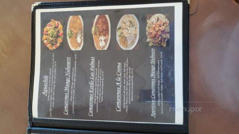 Las Palmas Mexican Reataurant & Bar - Stockton, CA menu_pic