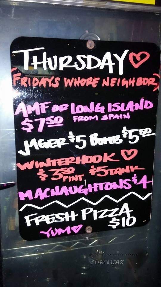North Shore Pub - Kenmore, WA menu_pic