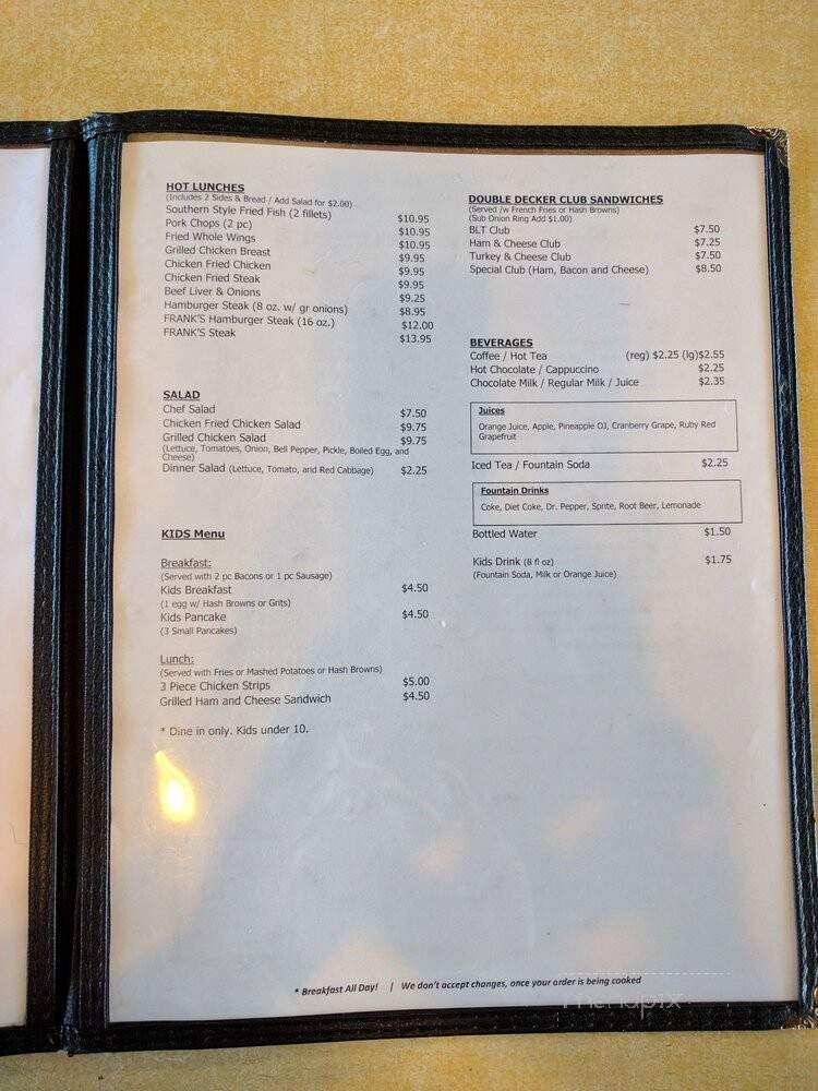 Frank's Grill - Houston, TX