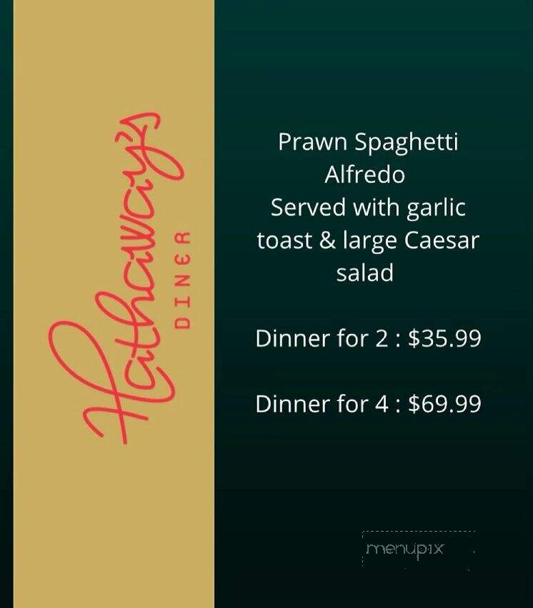 Hathaway's Diner - Edmonton, AB menu_pic