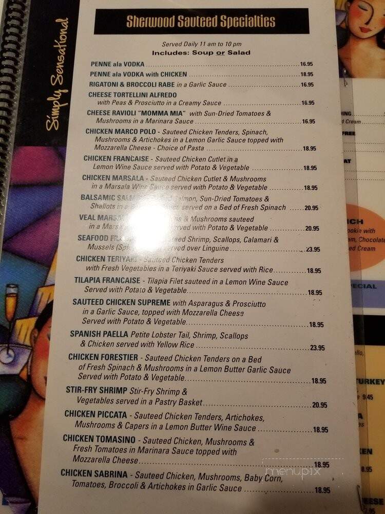 Sherwood Diner - Lawrence, NY menu_pic