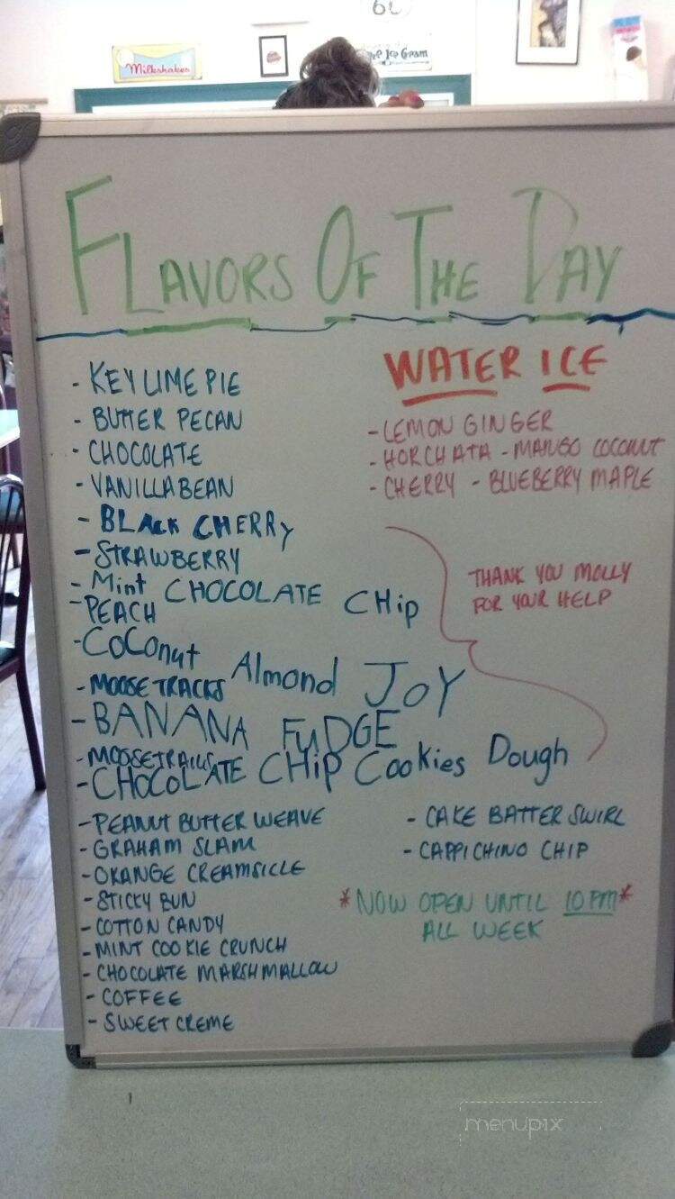 Chubby's Dairy Barn - Pipersville, PA menu_pic