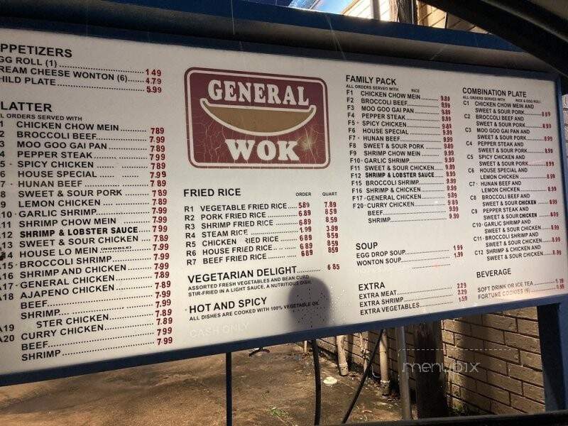 General Wok Chinese Cafe - Channelview, TX