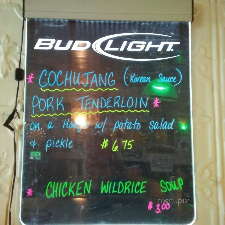 Kathy's Inn Bar & Grill - Argonne, WI menu_pic