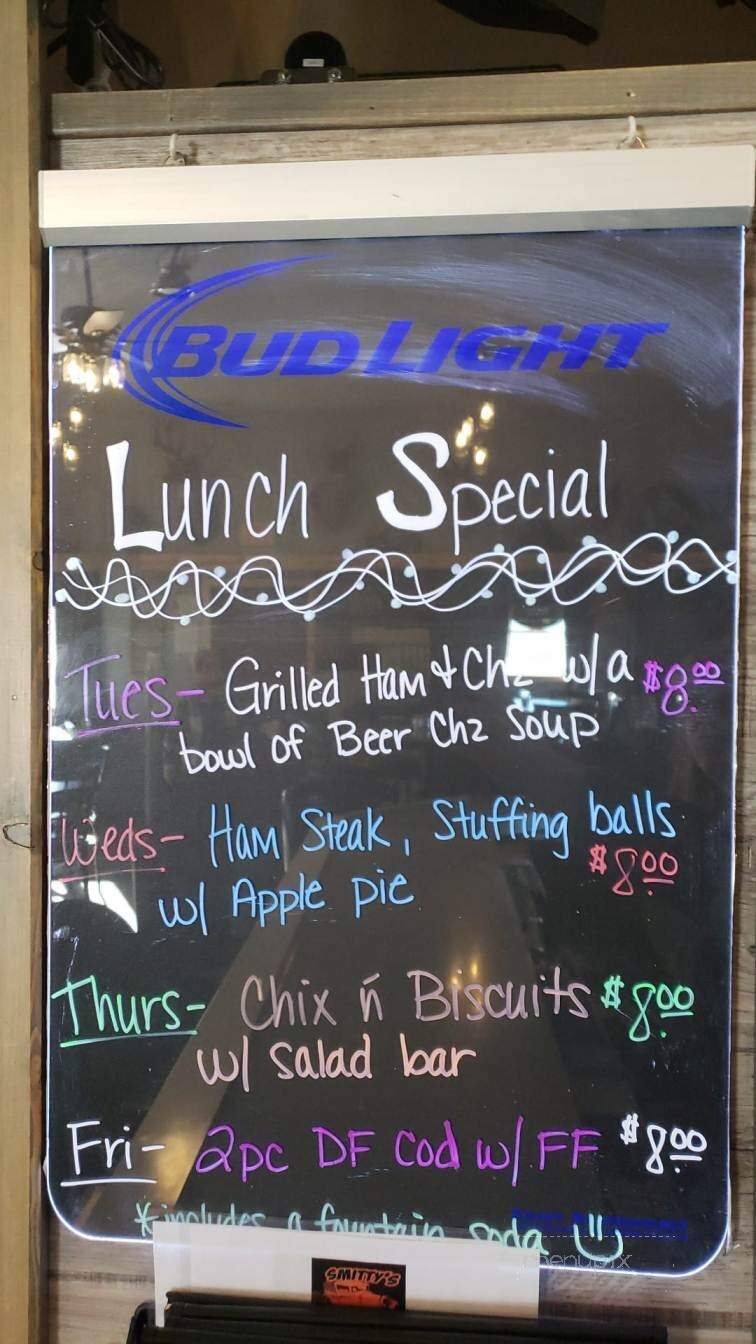 Smitty's Overtime Inn - Tomah, WI menu_pic