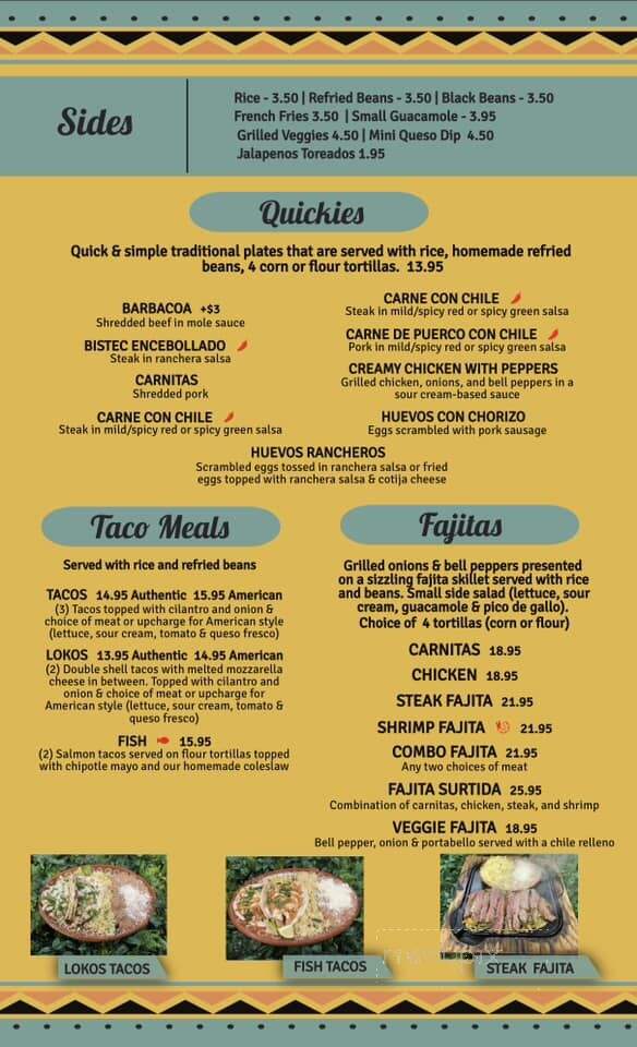 Eduardo's Lokos Tacos - Tavares, FL menu_pic