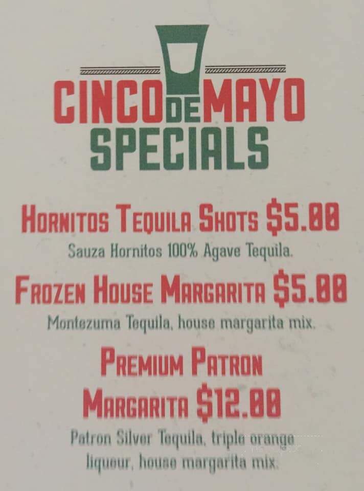 Marandos Bar & Restaurant - Spokane Valley, WA menu_pic