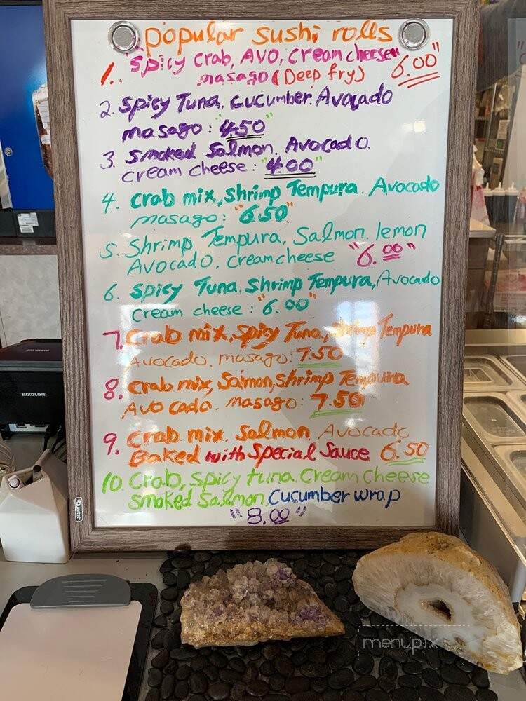 Roll n Go Sushi - Fair Oaks, CA menu_pic