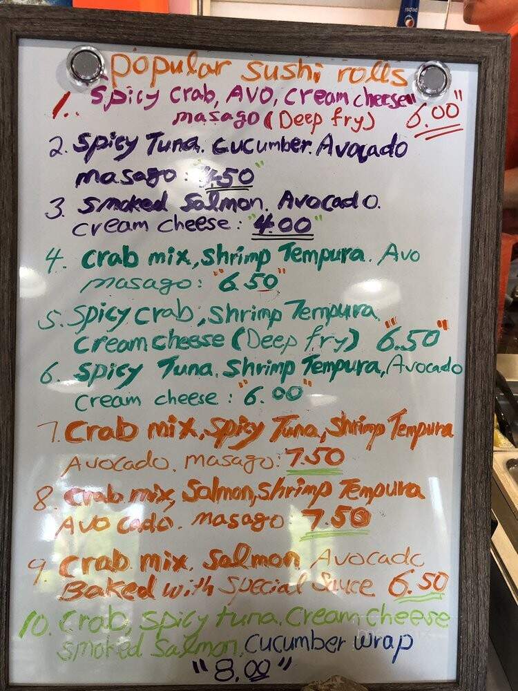 Roll n Go Sushi - Fair Oaks, CA menu_pic