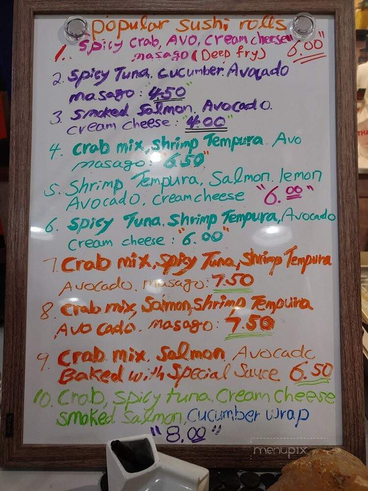 Roll n Go Sushi - Fair Oaks, CA menu_pic