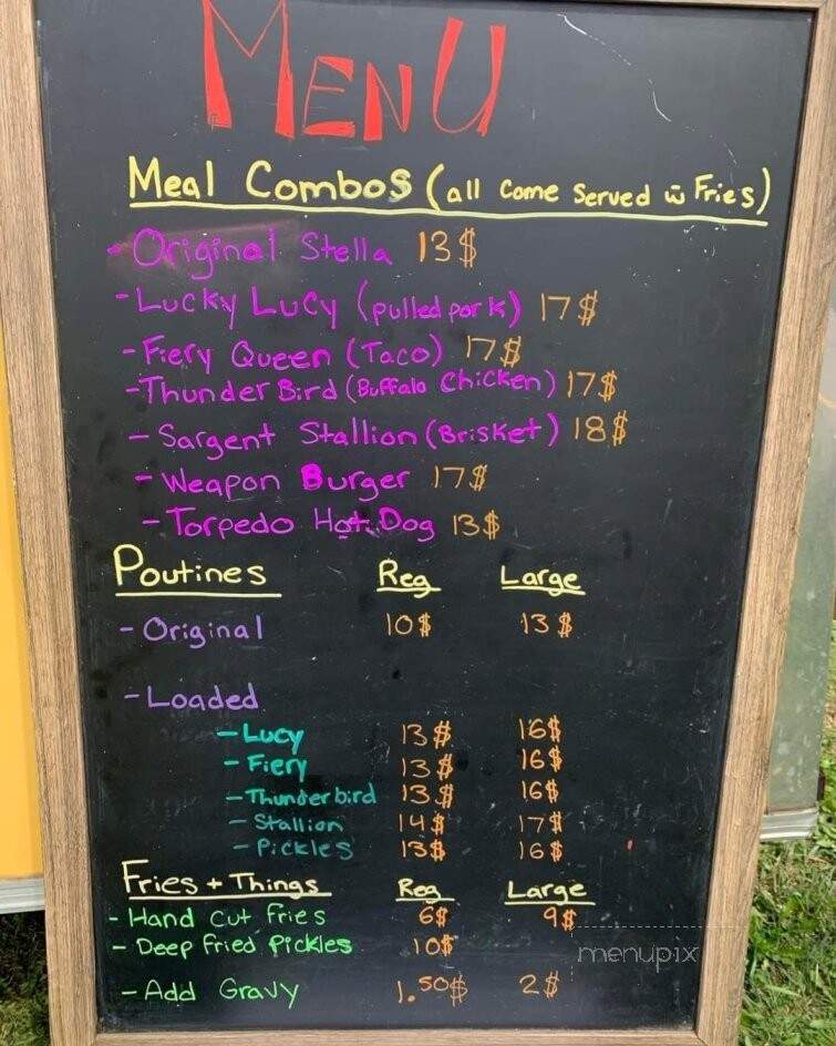 Amici Pizzeria and Family Restaurant - Meaford, ON menu_pic