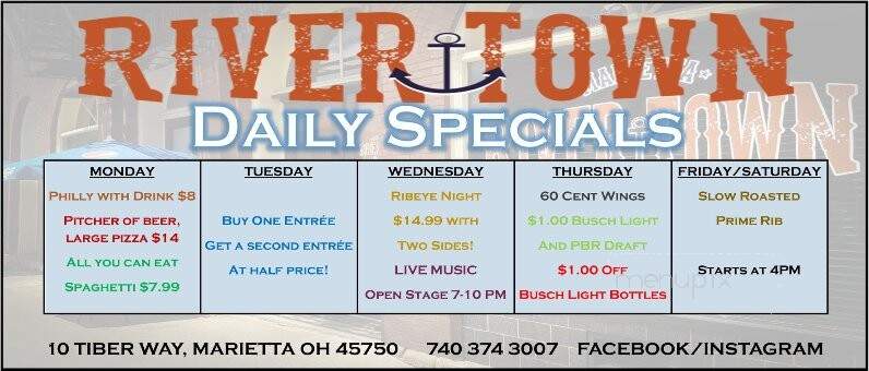 River Town Grill - Williamstown, WV