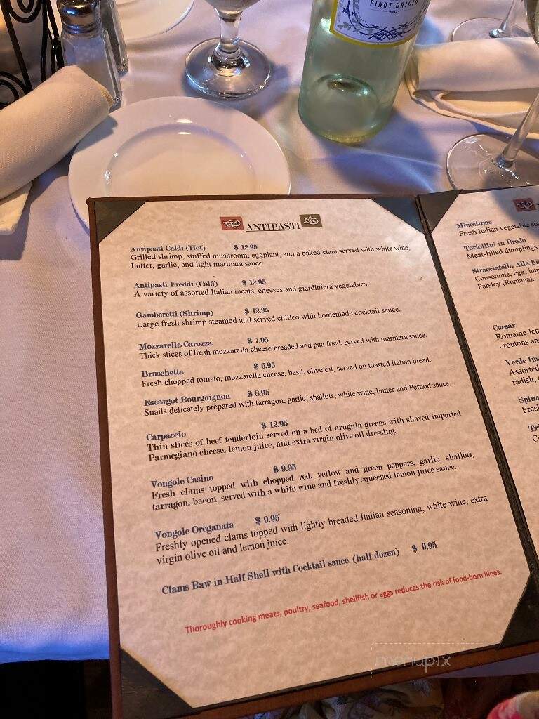 Pappadella's Restaurant - Danbury, CT menu_pic