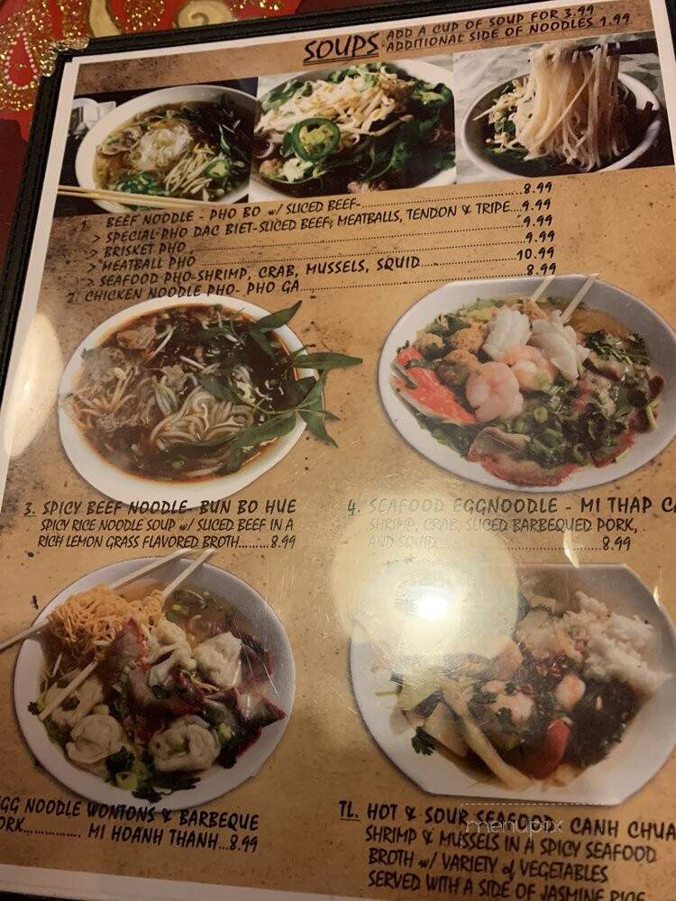 Mekong River - Tulsa, OK menu_pic