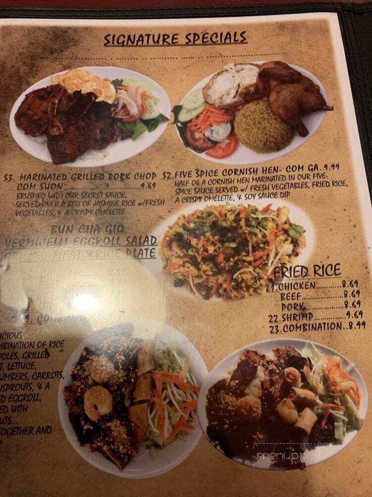 Mekong River - Tulsa, OK menu_pic