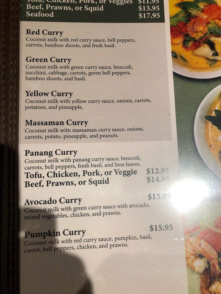 Naung Mai Thai Kitchen - Anacortes, WA menu_pic