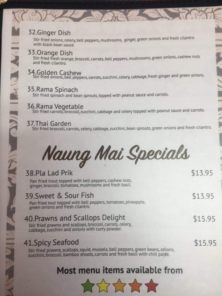 Naung Mai Thai Kitchen - Anacortes, WA