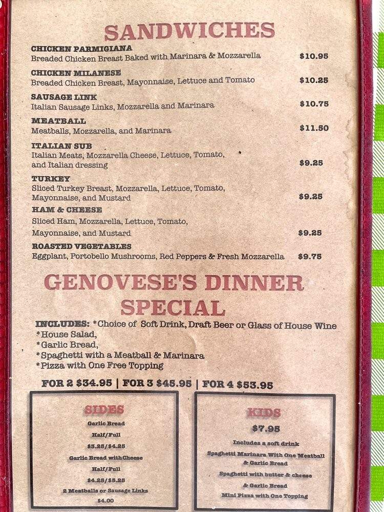 Genovese's Pizza - Alhambra, CA