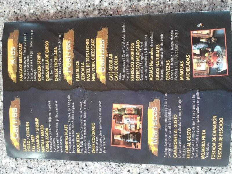 Hacienda Diaz - West Covina, CA menu_pic