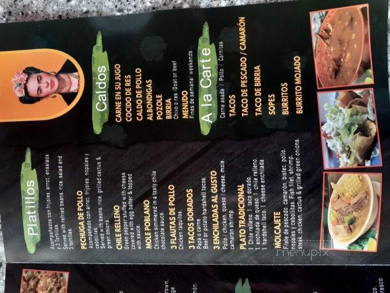Hacienda Diaz - West Covina, CA menu_pic