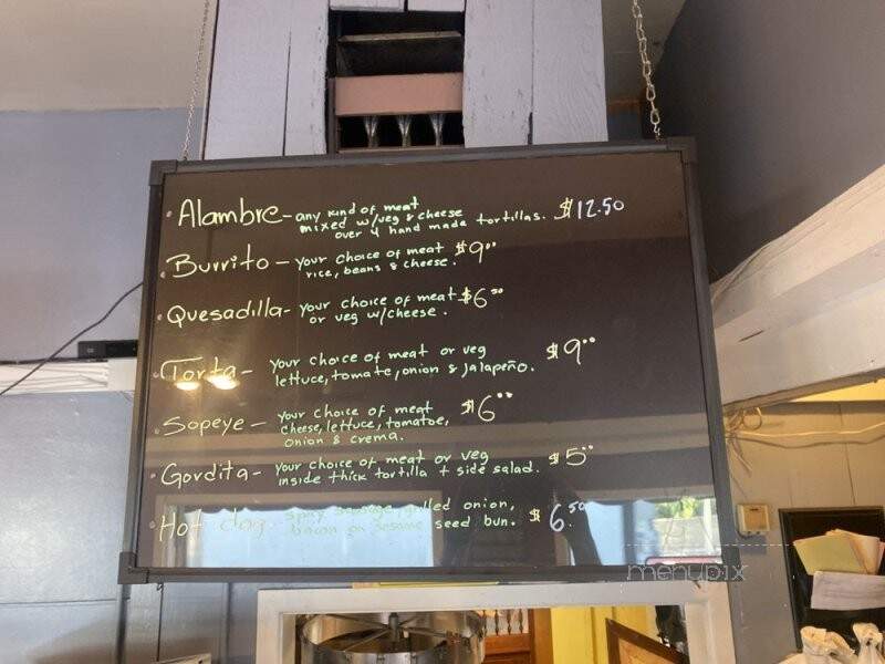 Tacos Pipeye - Santa Barbara, CA menu_pic