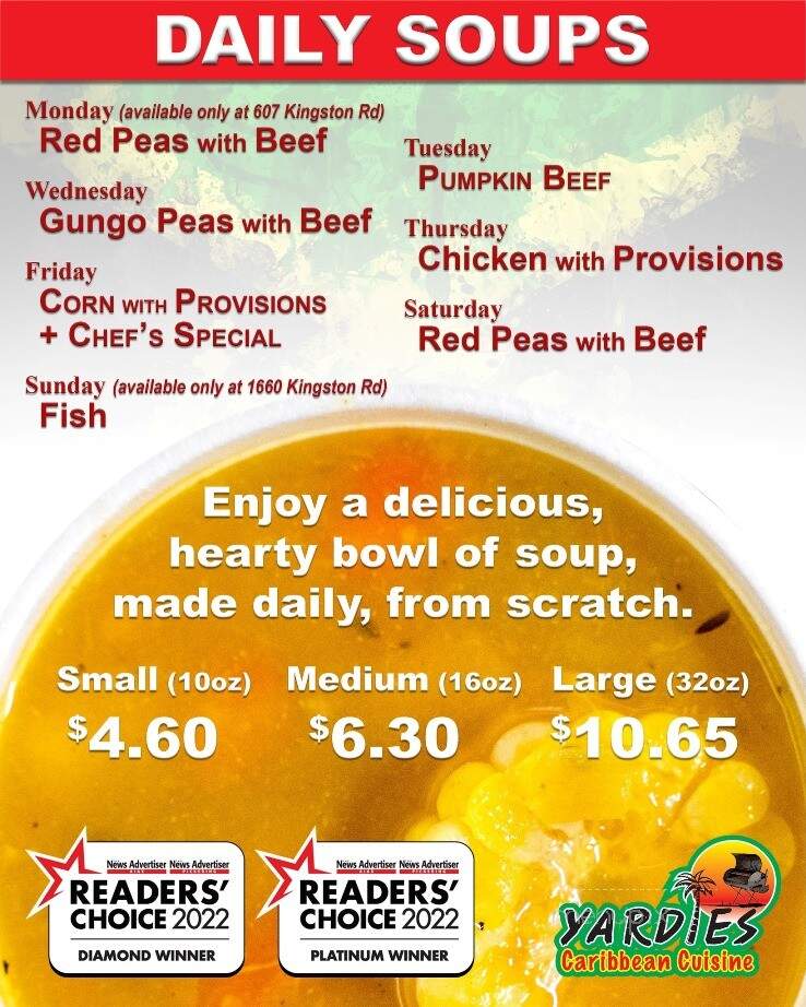 Yardies - Pickering, ON menu_pic