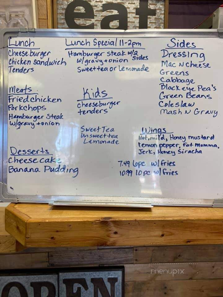 Fat Momma Lucy's - Columbus, GA menu_pic
