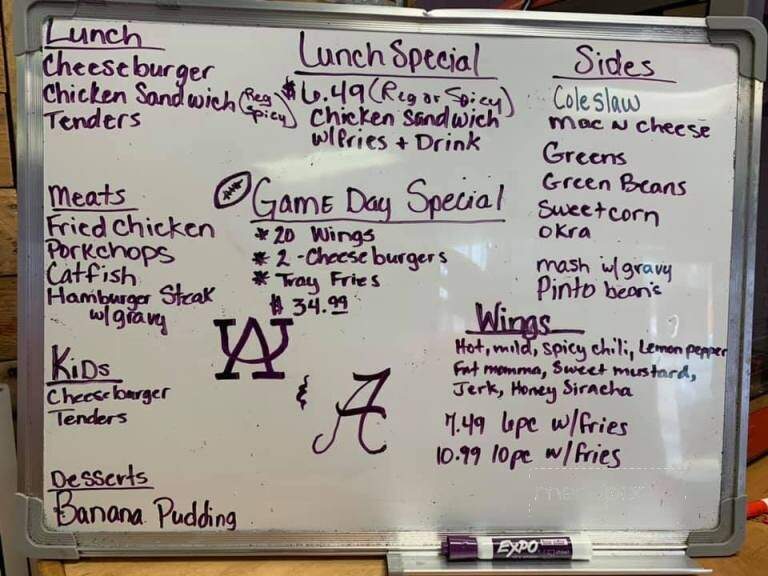 Fat Momma Lucy's - Columbus, GA menu_pic