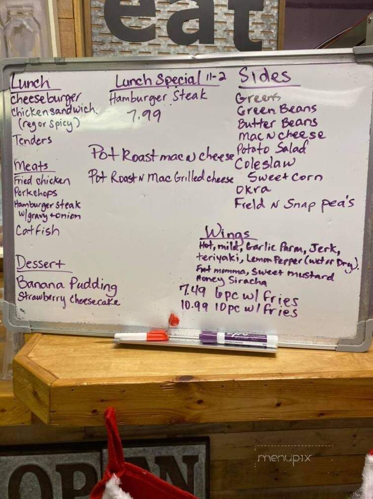 Fat Momma Lucy's - Columbus, GA menu_pic