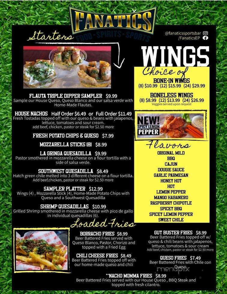 Fanatics Sports Bar And Grill - El Paso, TX