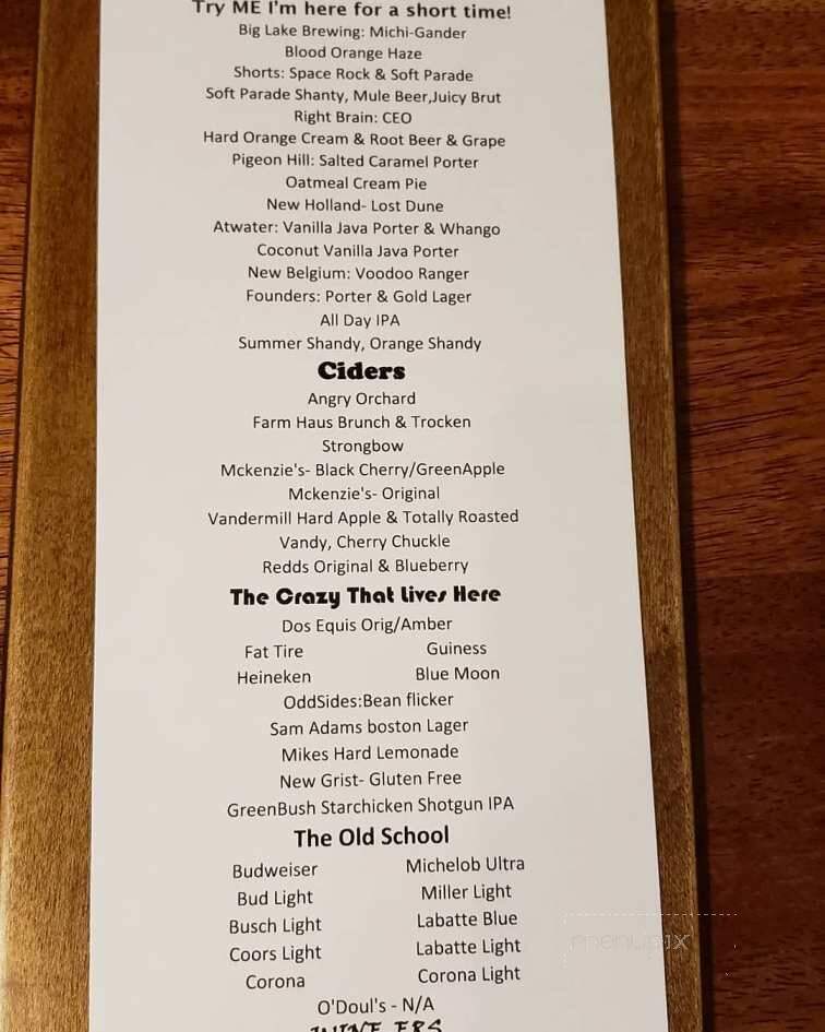 327 Pizza and Pub - Coopersville, MI menu_pic