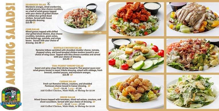 Gator's Dockside - St Johns, FL menu_pic