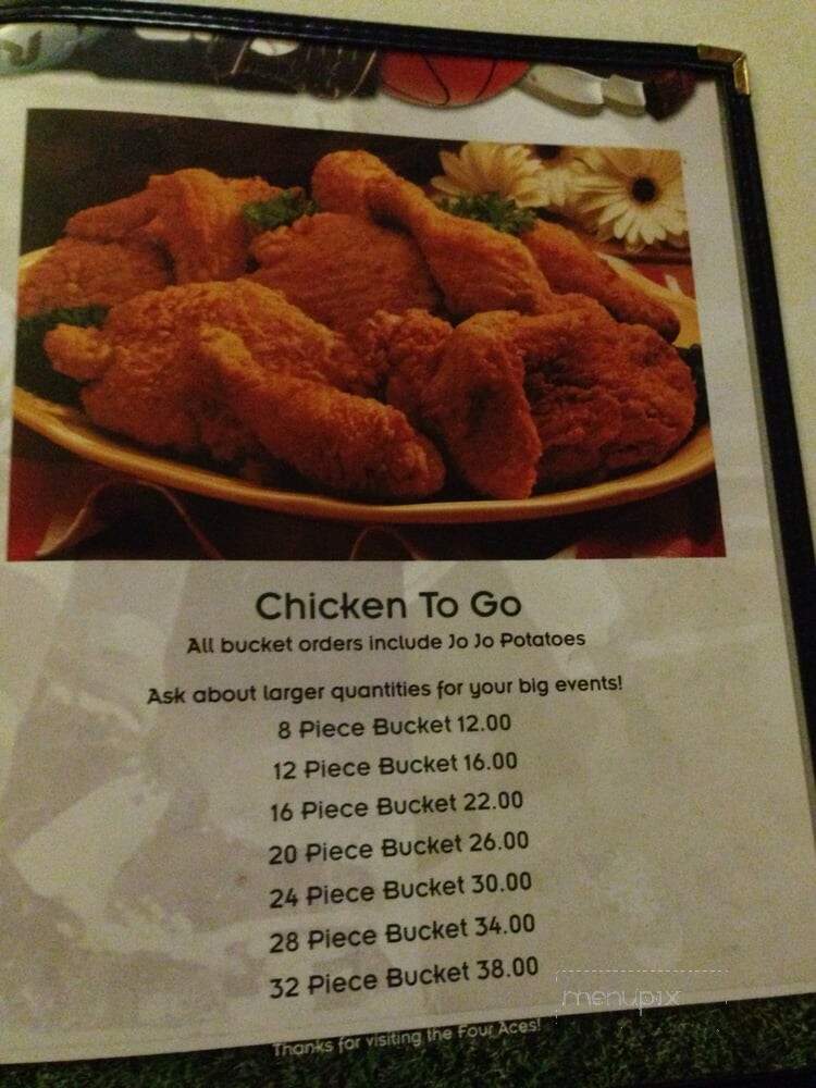 Four Aces Bar & Lounge - Hardin, MT menu_pic