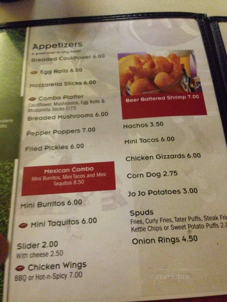 Four Aces Bar & Lounge - Hardin, MT menu_pic