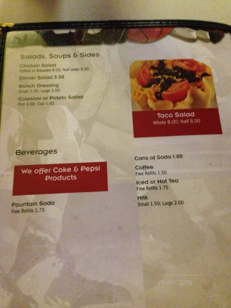 Four Aces Bar & Lounge - Hardin, MT menu_pic